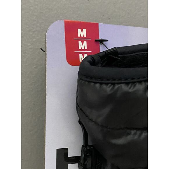 HEAD Women's Waterproof Hybrid Gloves Plush Fur Lining Black Medium Touchscreen - Picture 5 of 5